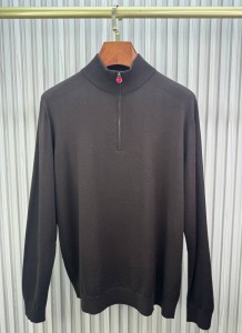 МУЖСКОЙ КАШЕМИРОВЫЙ ДЖЕМПЕР KITON КОРИЧНЕВЫЙ МУЖСКОЙ КАШЕМИРОВЫЙ ДЖЕМПЕР KITON КОРИЧНЕВЫЙ